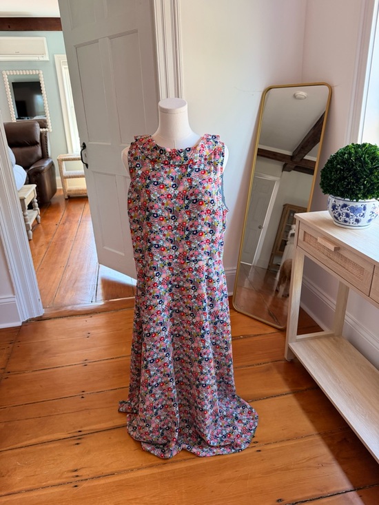 Boden Dresses & Skirts - Boden Sleeveless Floral Maxi Dress - Pink Multicolor